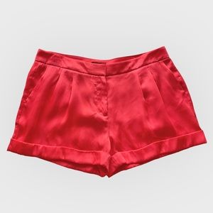 Bebe Satin Shorts